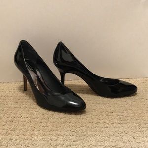 Coach pumps black shiny